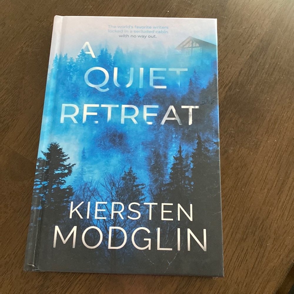EUC Psychological thriller hard cover book